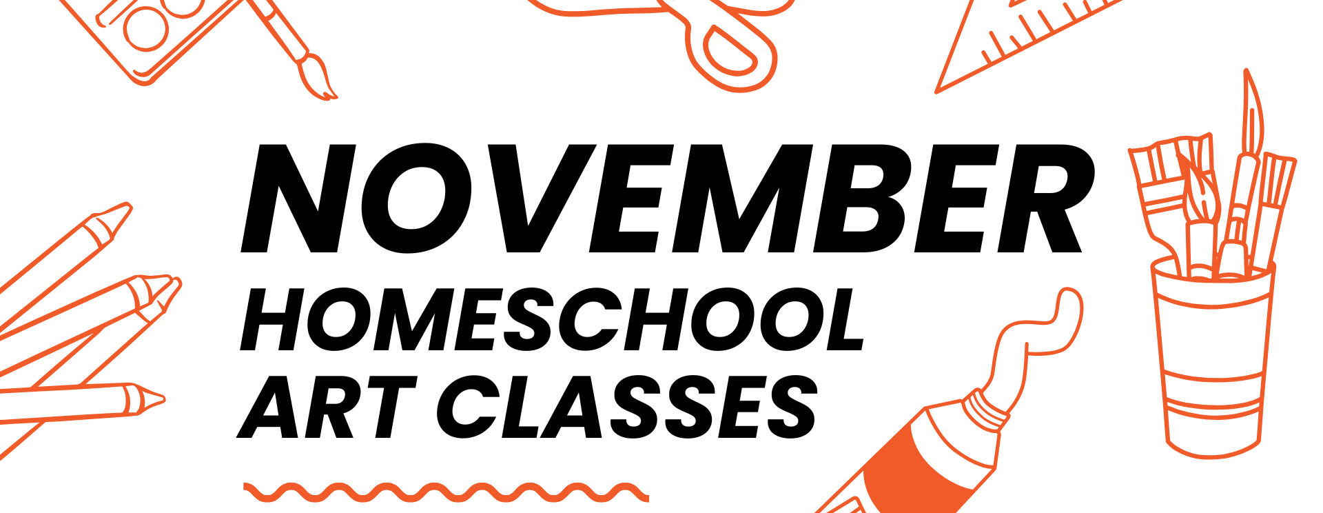 Homeschool Art Classes – November 2026